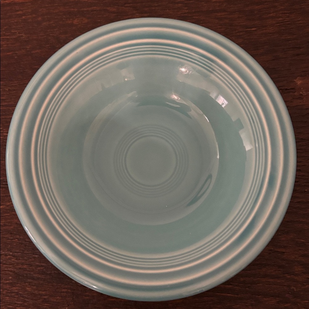 2 vintage 90s turquoise Fiesta bowls. Excellent condition